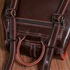 Women's Fashion Trend Leather Backpack Leisure Travel Oil Wax Soft Leather Small Backpack
