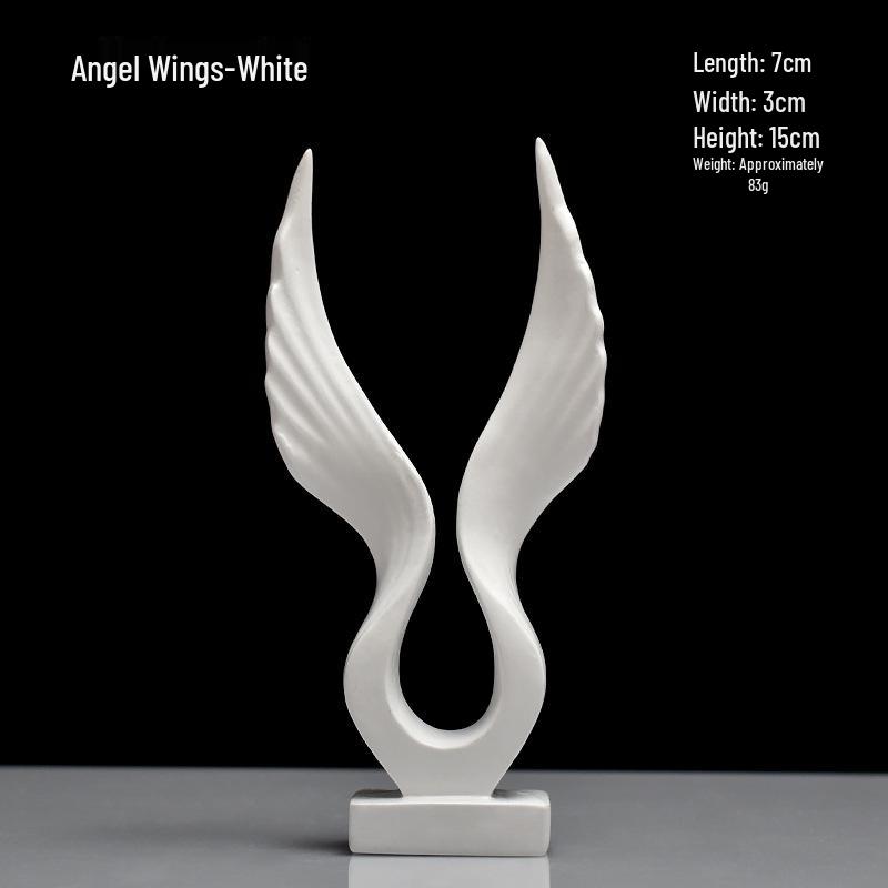 Nordic Mini Roc Wings Ornament - Modern Living Room & Study Decor