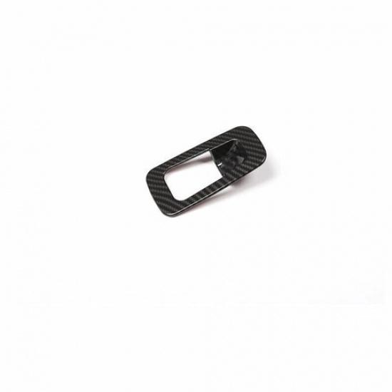 2015- Start Stop Button Trim Car Inner Engine For Benz C-Class Carbon Fiber