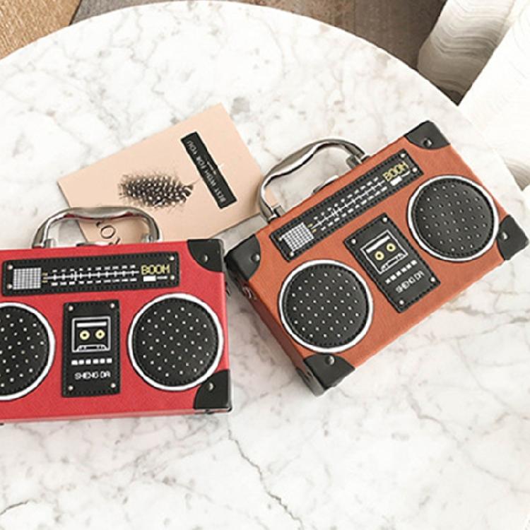 Radio Shaped Crossbody Bag for Women Shoulder Bag Handbag Evening Clutches Purse