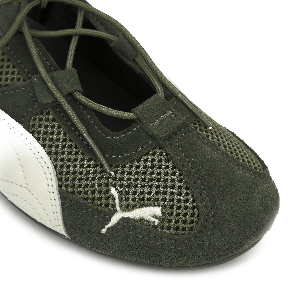 Puma Speedcat Go Olive Scuro Scarpe da Ginnastica da Donna Verde Bianco Caldo 403589-07