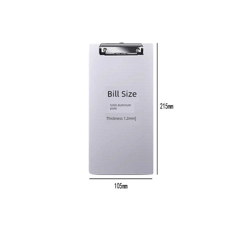A4a5 Metal Solid Bill Writing Board