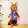 38cm Zootopia Character Rabbit Judy Hopps Fox Nick Wilde Cartoon Soft Cute Plush Toy Doll Birthday Gift Christmas 2 Cuddly Stuffed Fluffy Huggable