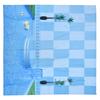 Shower Curtain Waterproof Polyester Decorative Curtain with 12pcs Hook for Bathroom Home Decoration