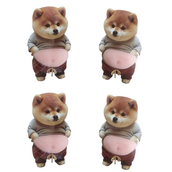 Anti-Collision Sticker Strong Buffering Rubber Bumper Relief Toy for Soft Stress Fat Dog Furniture Corners Cabinets