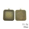 New Year's Day Accesories Fit Round 30-35mm Glass Cabochon Base Setting Tray Accessories Parts Souvenir Accessory Parts