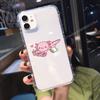 Axolotl Boba Milk Tea Hoodies Korean Style Phone Case iPhone 14 13 12 11 Pro Max X Xs Max XR SE2 8 7 6 Plus Fundas Cartoon Cover