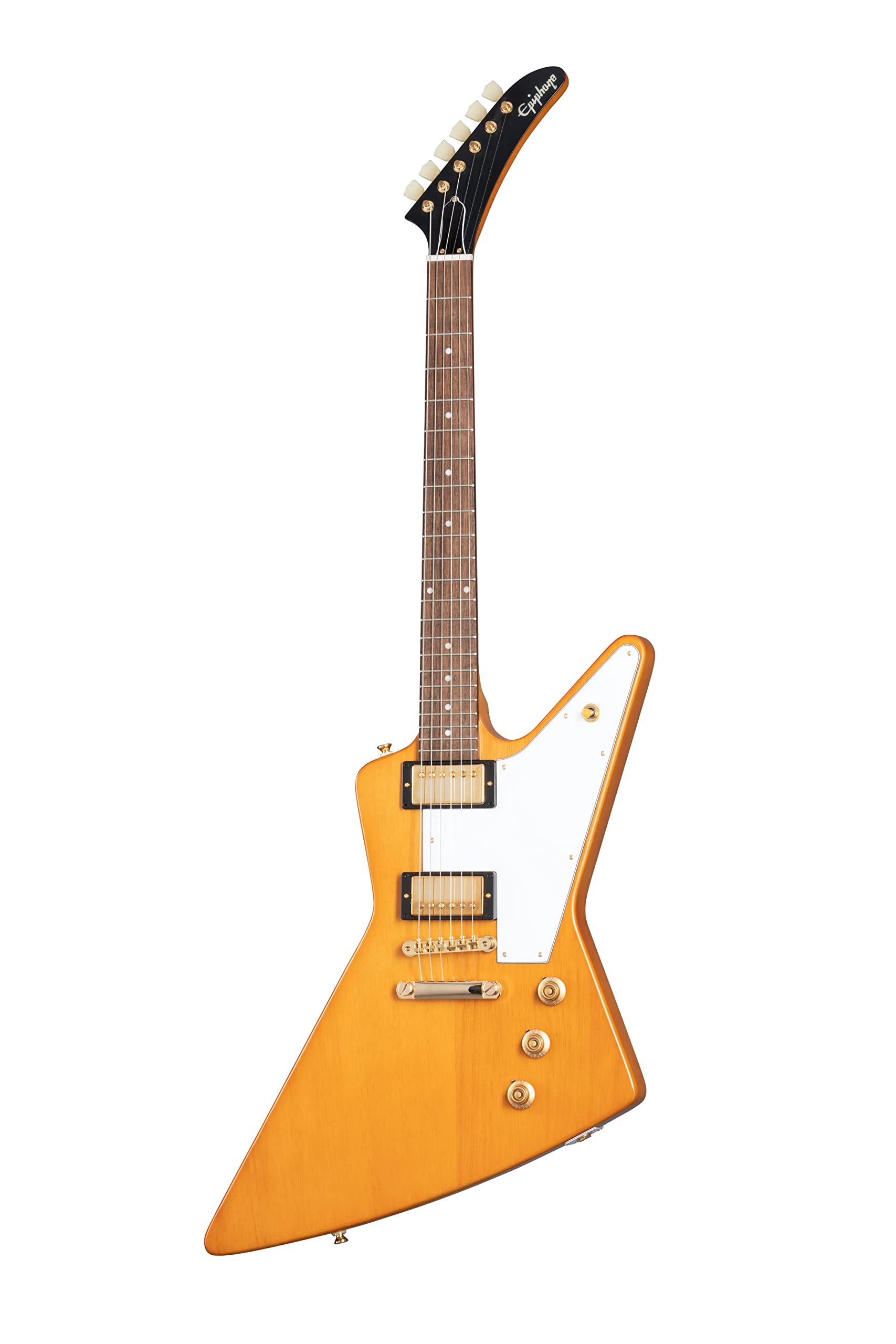 

Epiphone Korina Explorer зістарена натуральна електрогітара Epiphone