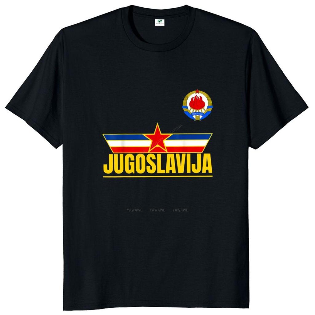 Mens Teeshirt Jugoslavija Zastava Yugoslavia Nationa Tshirt Jugoslavija Lovers Gift Vintage Tops Casual Cotton Unisex T Shirt
