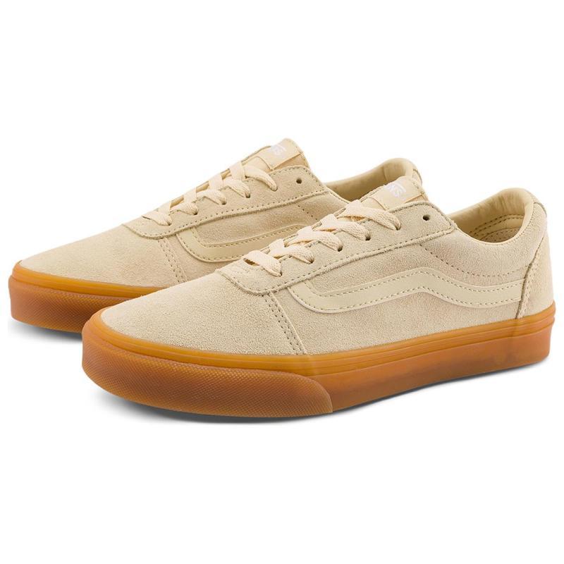 Vans Ward Low Top Skateboard Shoes Women's Light Brown Sneakers VN000CV6CHW