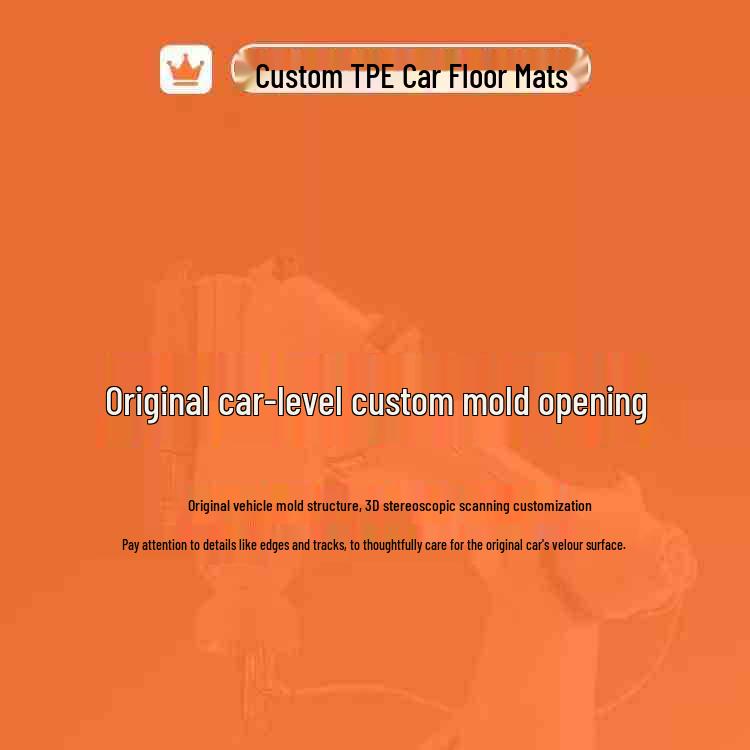 Toyota Corolla Rui Fang TPE Silk Coil Full Coverage Car Mats for Driver's Seat