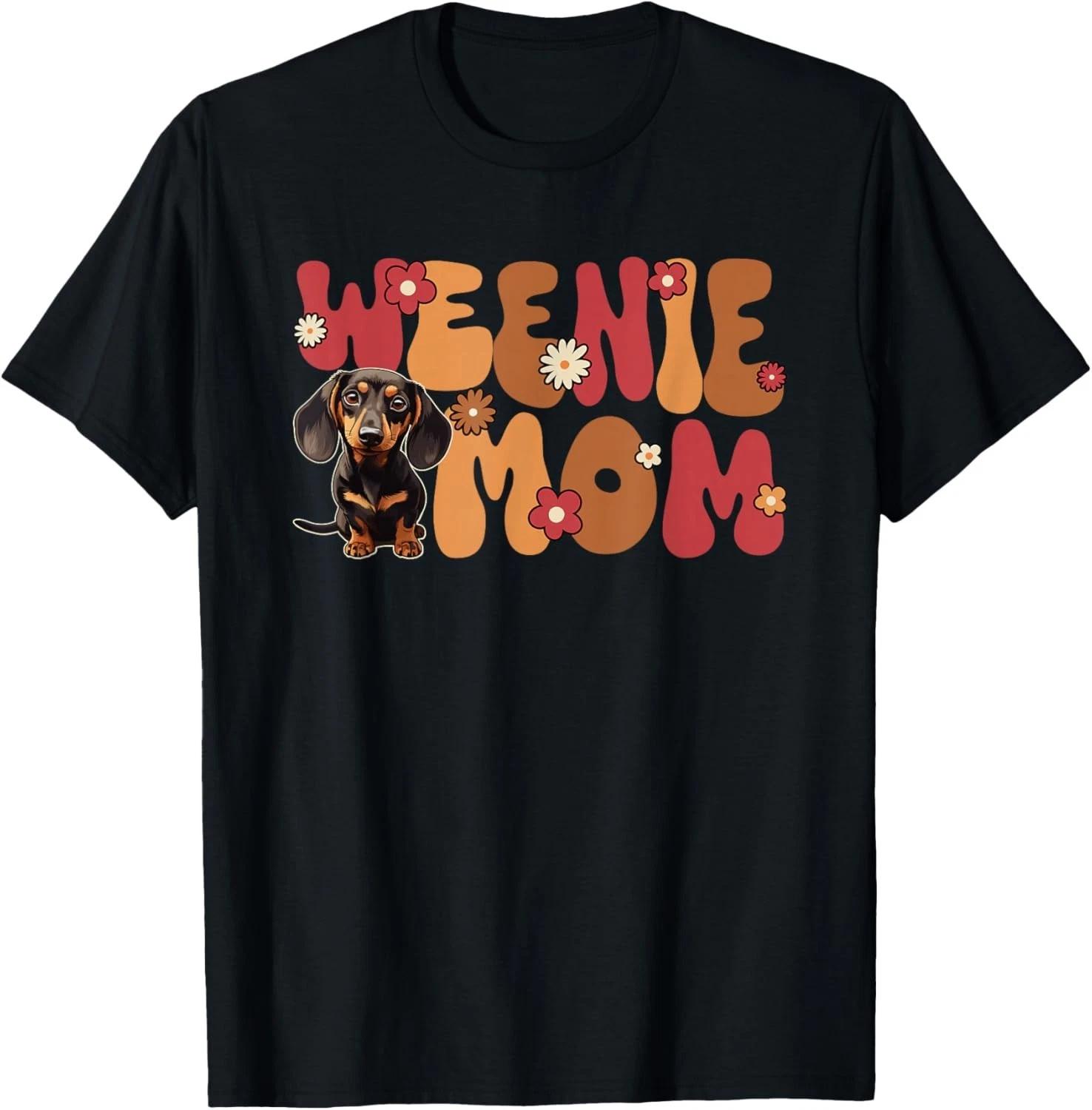 

Dachshund Groovy World_s Best Weenie Mom T-Shirt L