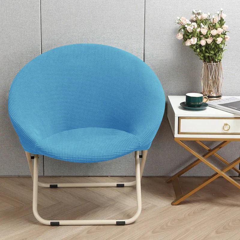 Удобный складной чехол для кресла Уютный чехол для кресла-луны Расслабляющий чехол для кресла для загара Эластичная мягкая подушка Портативный чехол на сиденье с мягкой подкладкой 1PC