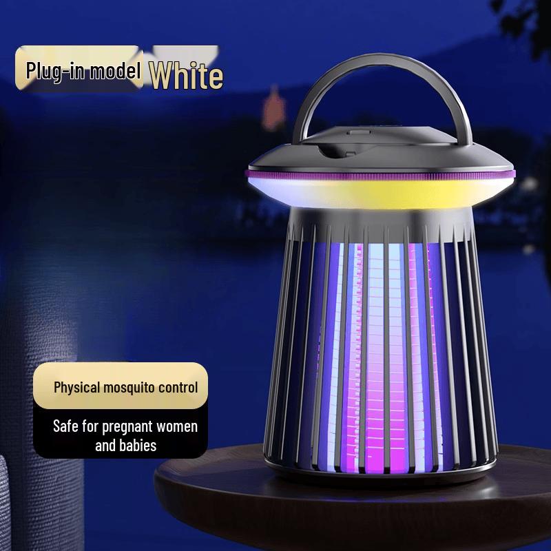 ZISIZ Outdoor Electric Mosquito & Fly Killer Night Light