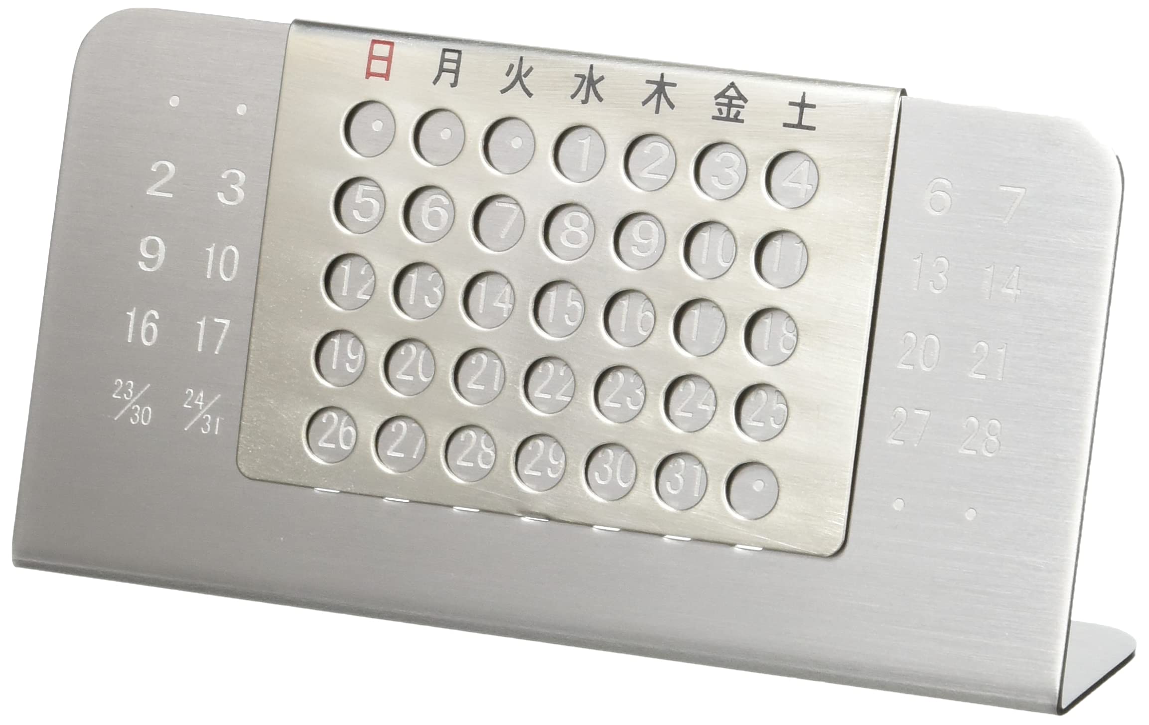 

Takakuwa Metal нержавеющая сталь вечный календарь серебро 758241 размер приблизительный. В11.2 Д5.7 Н2.8