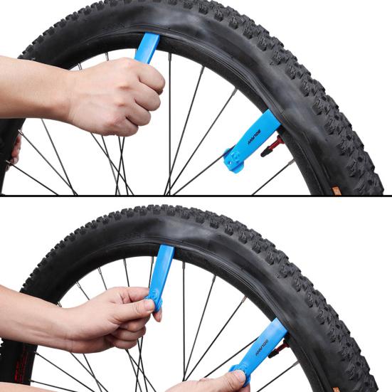 2Pcs High Hardness Bike Tire Lever Front Curved Flat Mouth Not