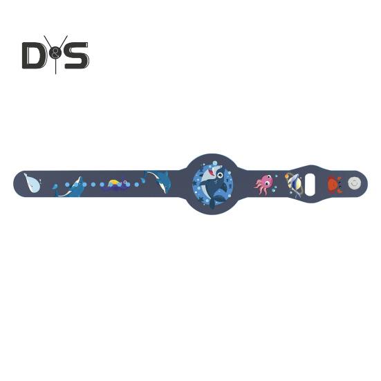 Vodotěsný náramek pro Airtag Dětský náramek s bezpečnostní přezkou Ochranné pouzdro pro AirTag Tracker Dospělí Děti Řemínek k hodinkám