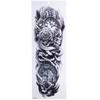 6pcs Full Arm Tattoo Sticker Temporary Waterproof Fake Tattoos Stickers for Women Men