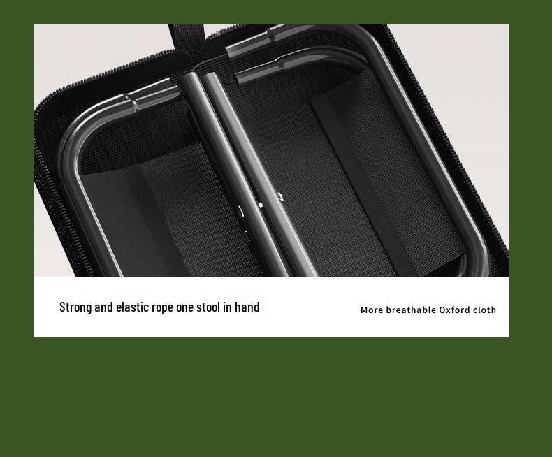 Compact Foldable Mini Stool with Handbag - Portable for Outdoors and Travel