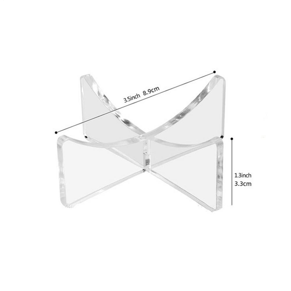 Acrylic Clear Basketball Ball Stand Multi-function Display Holder Ball Rack Support Base Bowling Ball Football Display Stand