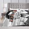 Malachi Bartons  Super Warm Blanket  Students Plush Throw Blanket Funny Home Decor Flannel Bedspread Sofa Bed Cover