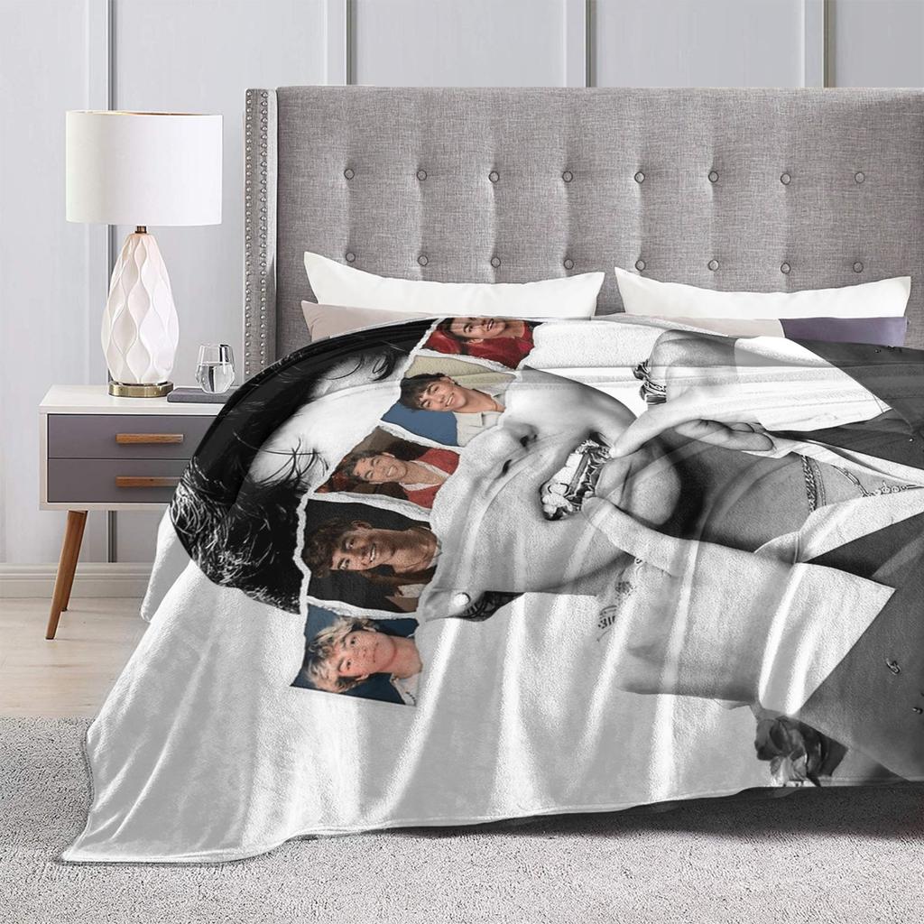 Malachi Bartons  Super Warm Blanket  Students Plush Throw Blanket Funny Home Decor Flannel Bedspread Sofa Bed Cover