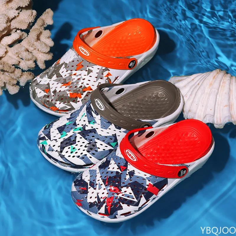 2024 Nové módní sandály Pánské 8 pantofle Měkká podrážka Plážové sandály Pánské Sandály Pohodlné Prodyšné Zapatos Hombre