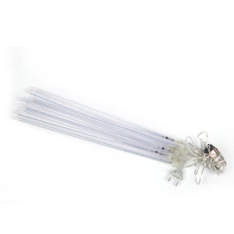 Outdoor Solar Waterproof LED Meteor Shower String Lights for Trees and Holiday Decor Multicolor