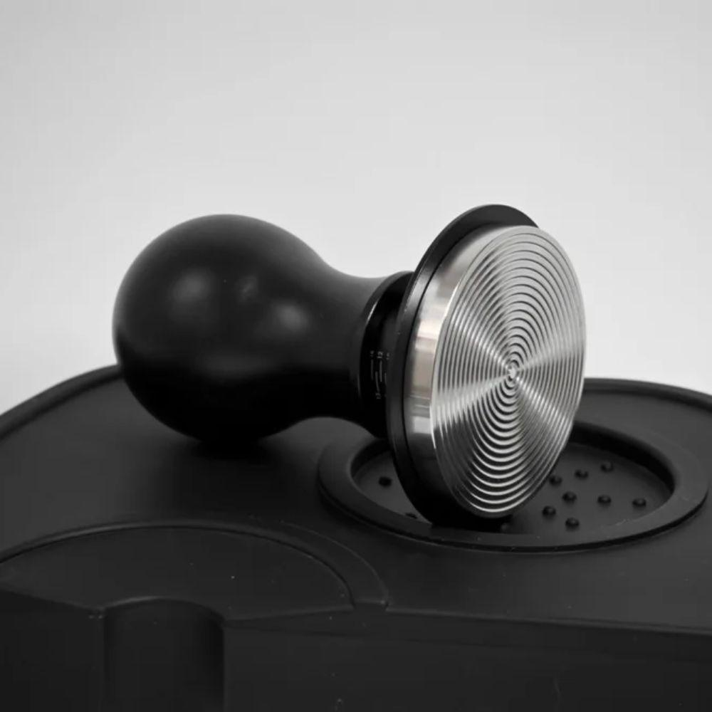 Spring Loaded Coffee Tamper Flat/threaded Bottom Coffee Powder Press Durable Coffee Leveler  Bar