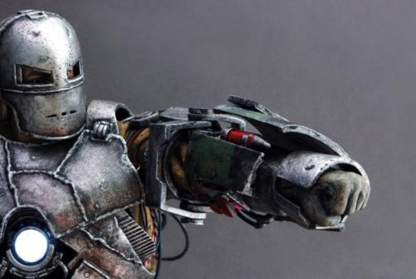 Movie Masterpiece Iron Man Scale Figure Iron Man Mark 1 1/6