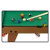 Billiard Game - Wooden Billiard Table for Children - Authentic Replica - 16 Balls - 2 Wooden Cues