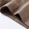Xiangying Women's Wool Blend High-Waist A-Line Shorts
