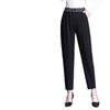 Women's High Waist Cropped Slimming Trousers - Versatile Spring Fashion