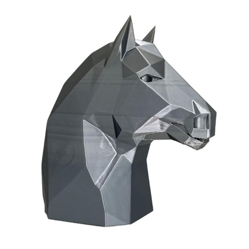 Trailer Hitch Cover Modern Horse Head Design Trailer Hitch Decoration Caps Weatherproof Protective Cover Easy Install