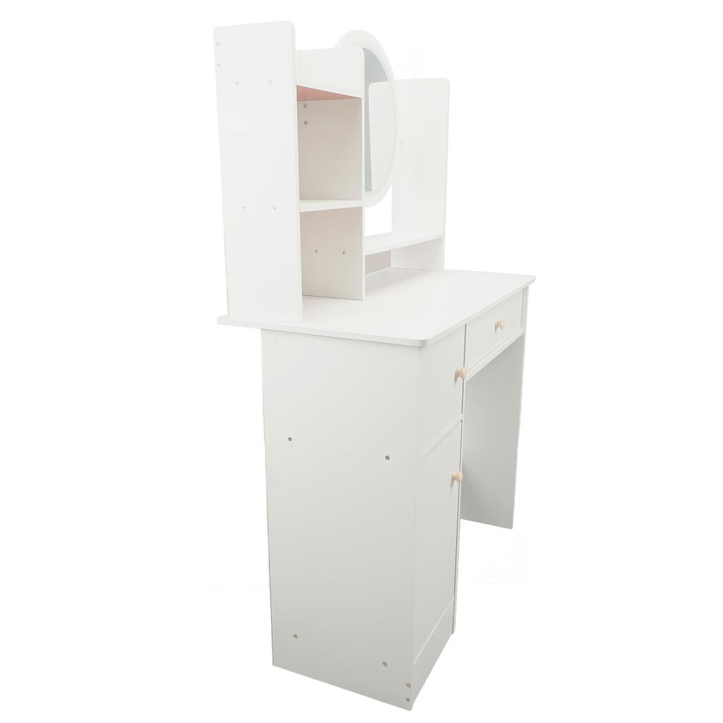 Schminktisch mit Spiegel und Lichtern Multifunktion Modern Beleuchteter Spiegel Schminktisch mit 2