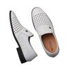 1198 Manufacturers Summer Men's Leather Hole Leather Shoes Comfortable Versatile Breathable British Business Casual Shoes