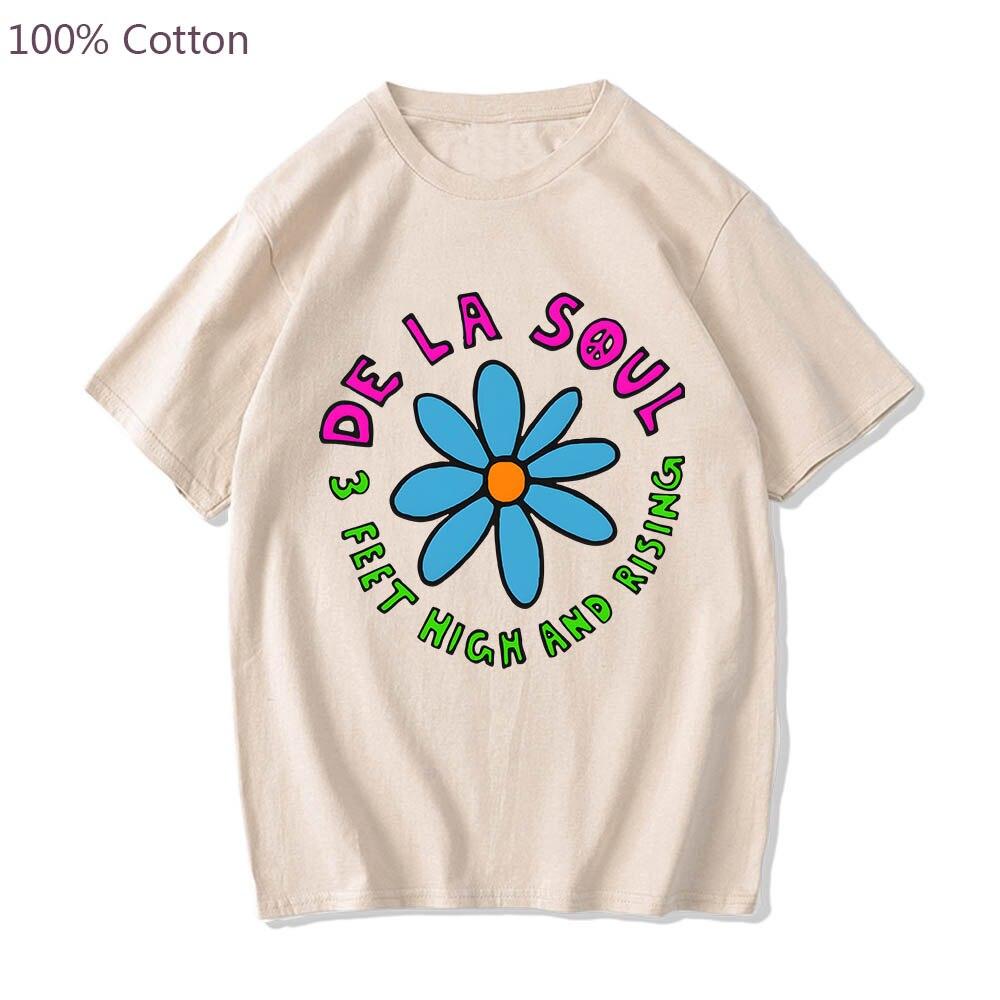 

Футболки De La Soul Aesthetic Manga, модная футболка с аниме из 100% хлопка, милая мужская/женская футболка с героями мультфильмов и комиксов, кавайная футболка XL