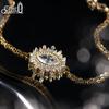 EFFIE QUEEN 2026 Trend-Armband 925er Silberarmband Türkis Zirkonia Mehrschichtige Kette Partnerarmbänder für Mann, Frau Geschenk SB146