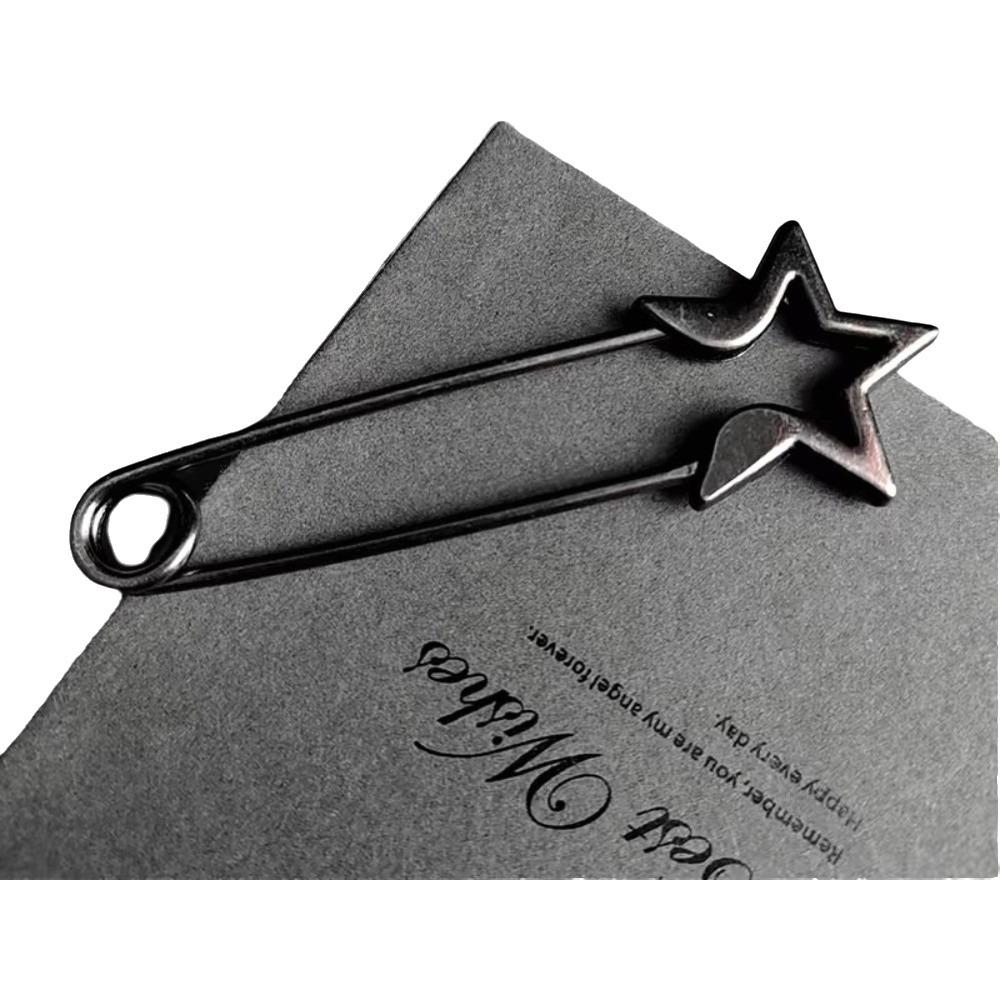 Adjustable Retro Large Pins Fixed Needle Clothing Metal Safety Pins Lapel Pin  Hat Coat Accessory