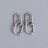 Fashionable Women's Versatile Earrings With A High-end Temperament Hoop