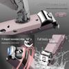 Professional Portable Manicure & Pedicure Set: Flat Edge Nail Clippers, Foot Care Tools, Ear Pick.