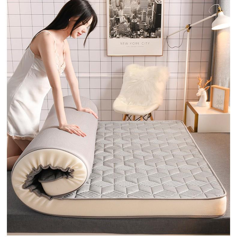 Thick Soft Natural Latex Memory Foam Mattress Pad for Hotel Use