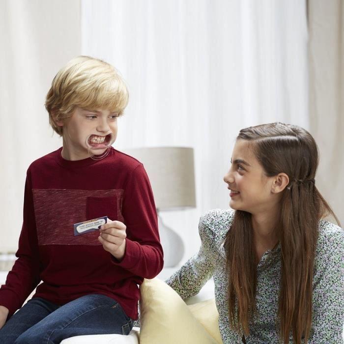 Mache-Mots Enfants Contre Parents, Jeu De Societe Ambiance Pour La Famille, Version Francaise, Hasbro Gaming