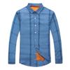 Down Shirt Men's Removable Liner Inch Shirt Men's Winter Middle-aged Men's Casual Thickened Plaid Warm Shirt Trendy