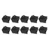10PCs 2‑Position Switch Rocker On Off 4‑Pin KCD4 Heat Resistance Industrial Accessories