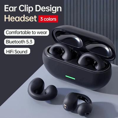 Wireless Bluetooth Earphones Headphones Outdoor Sport Headset With Charging Bin Display Touch Control Earbuds