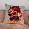 DDoja Singer CCat Print Pattern Sofa Cushion Cover Pillowcase Home Party Car Bedding