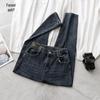 Plus Size High Waist Slimming Harem Jeans for Pear-Shaped Women