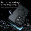 For Honor 200 Lite Magnetic Case TPU+PC Matte Anti-Scratch Phone Cover