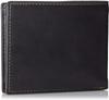 Day Timberland Cloudy Bifold No Coin Genuine Free Size Valentine's Gift Men's Wallet, Slim, Lightweight, Purse, Leather, Black,